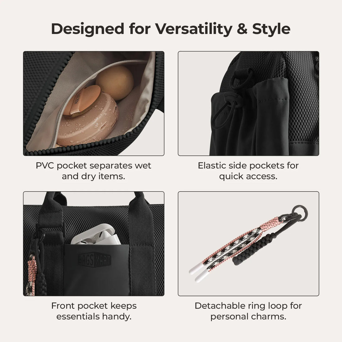 Tiffany 5.5L Mini Gym Duffle Bag