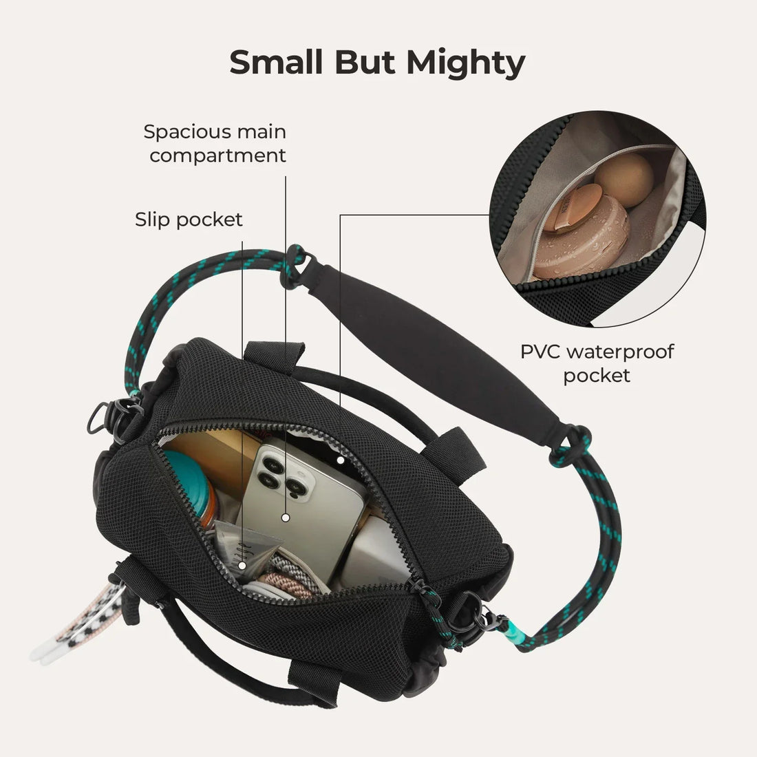 Tiffany 5.5L Mini Gym Duffle Bag