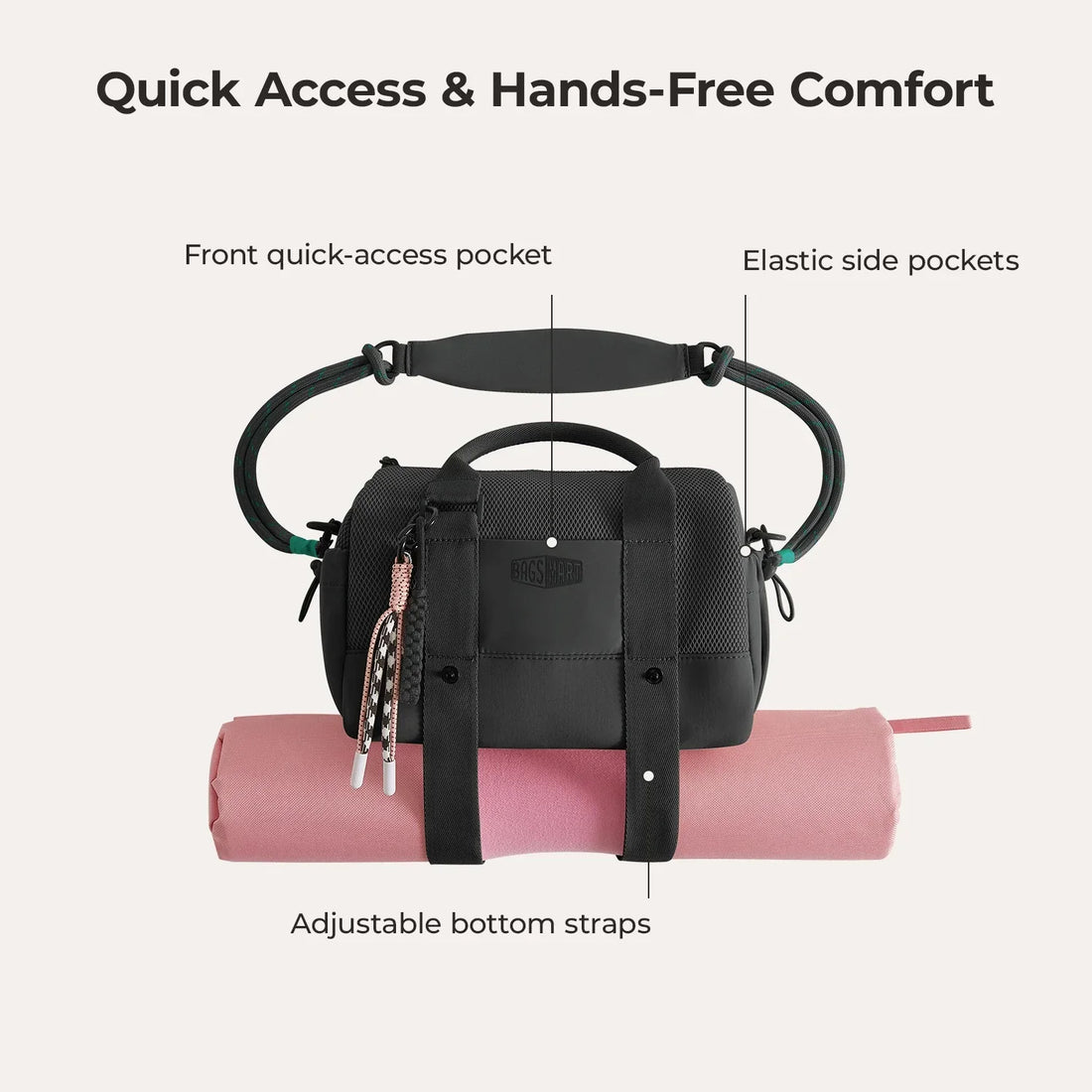 Tiffany 5.5L Mini Gym Duffle Bag