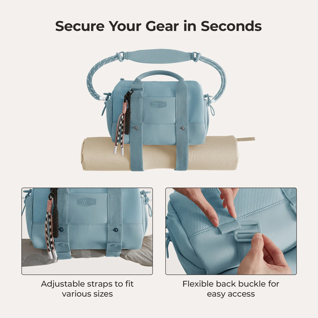Tiffany 5.5L Mini Gym Duffle Bag