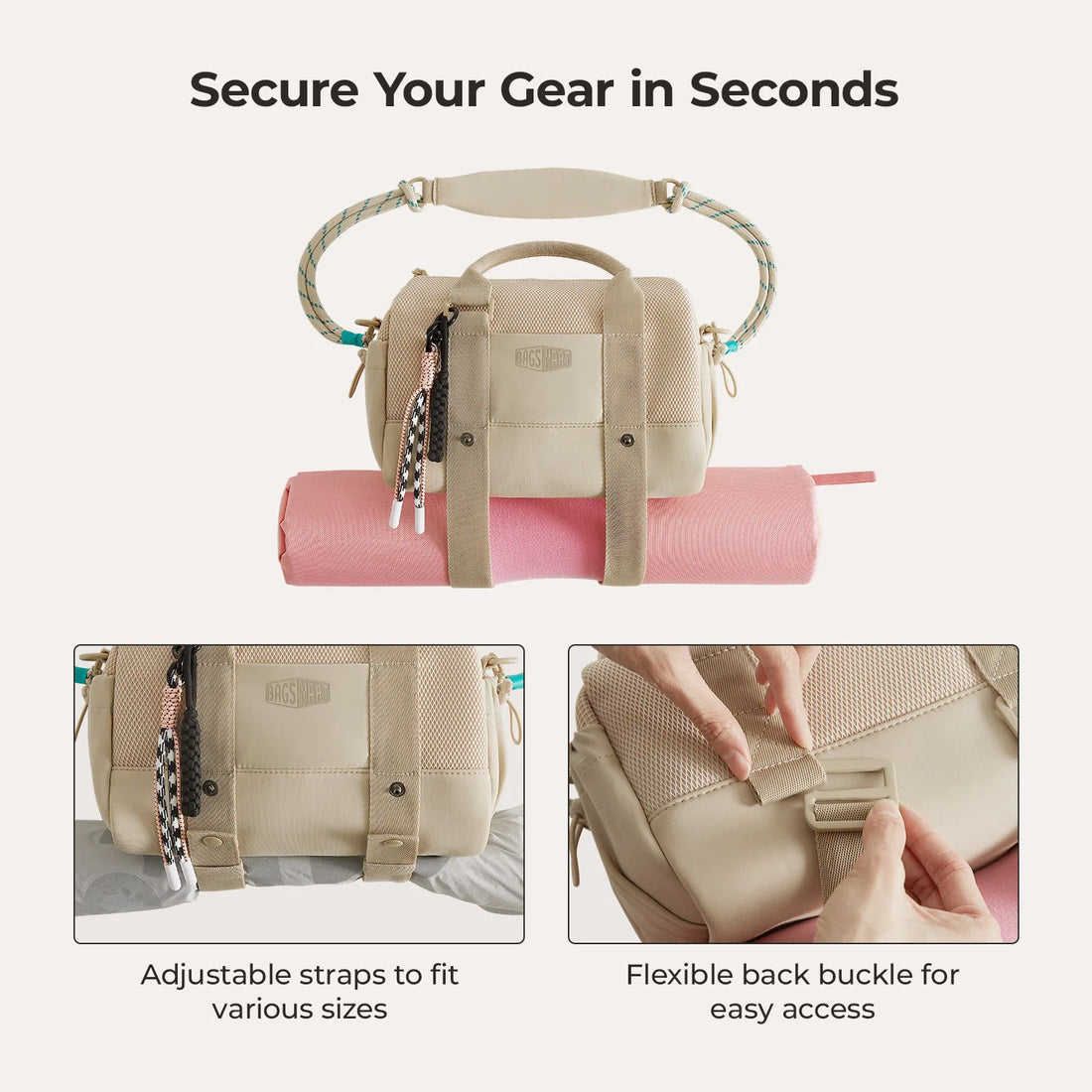 Tiffany 5.5L Mini Gym Duffle Bag
