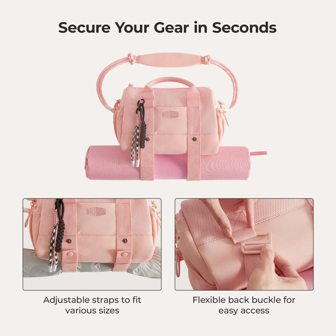 Tiffany 5.5L Mini Gym Duffle Bag